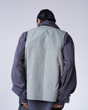 Multi Pockets Waistcoat - Grey