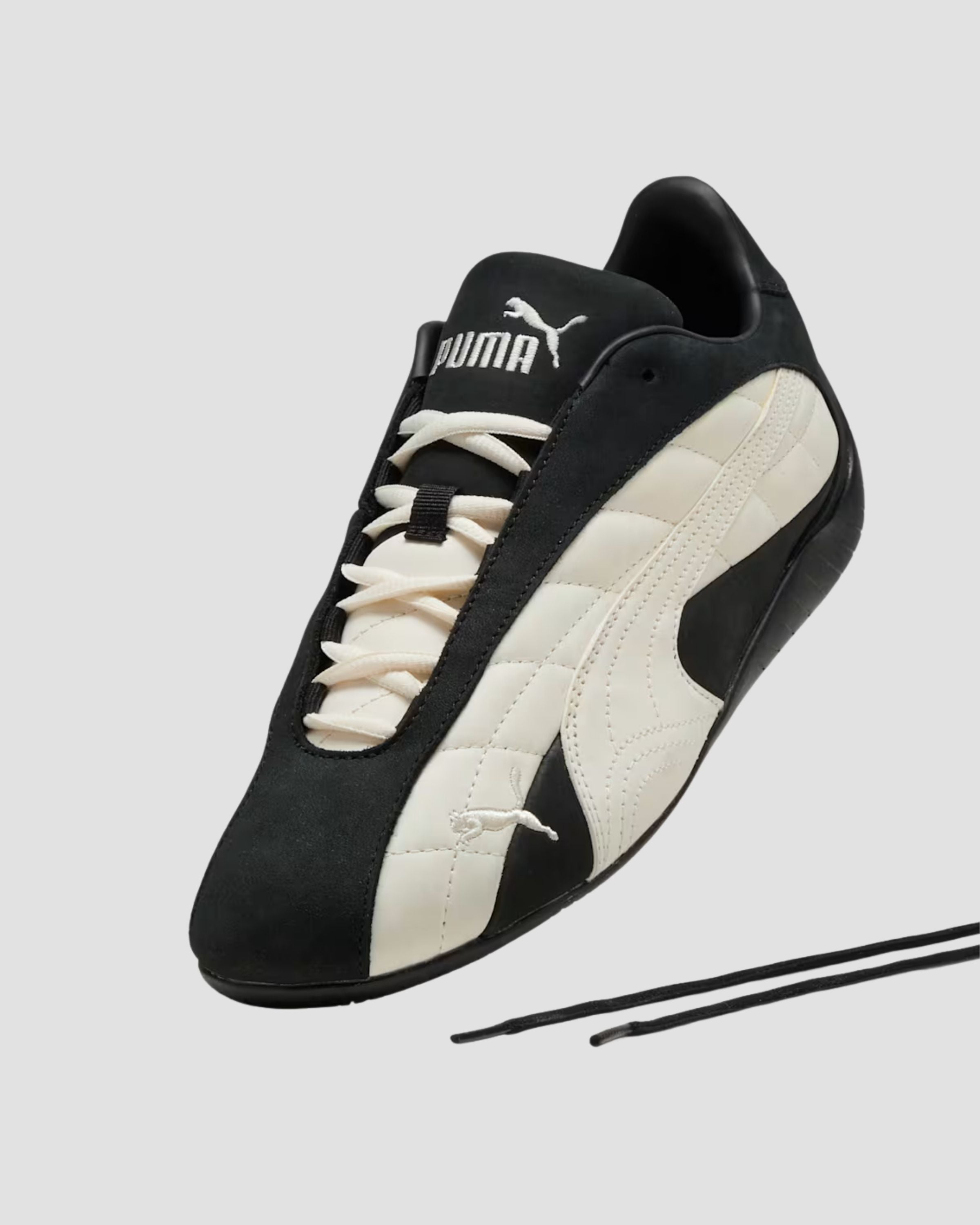 PUMA Speedcat Plus Quilted -  Black/Frosted Ivory