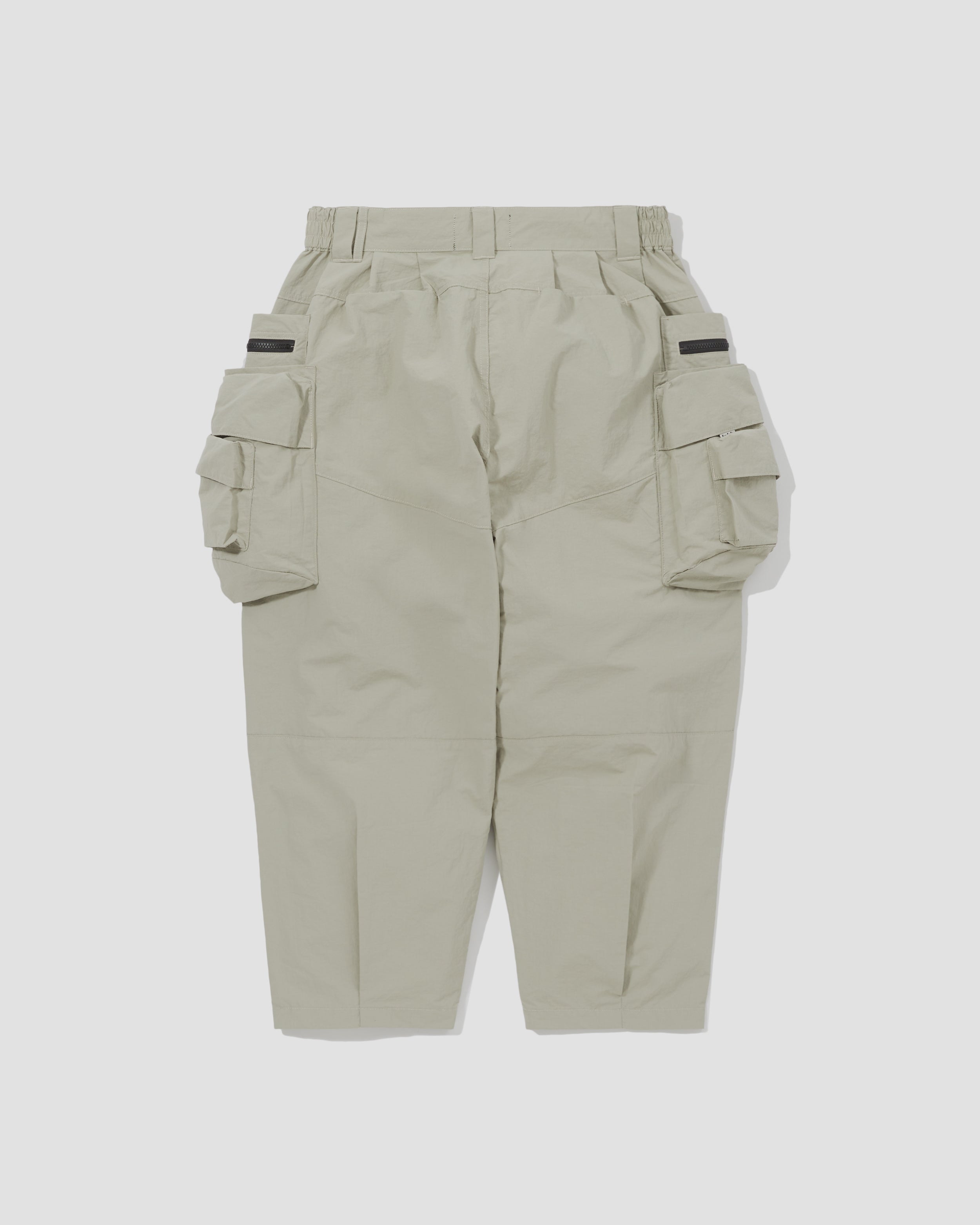 Patch Pockets Utility Pants - Sand