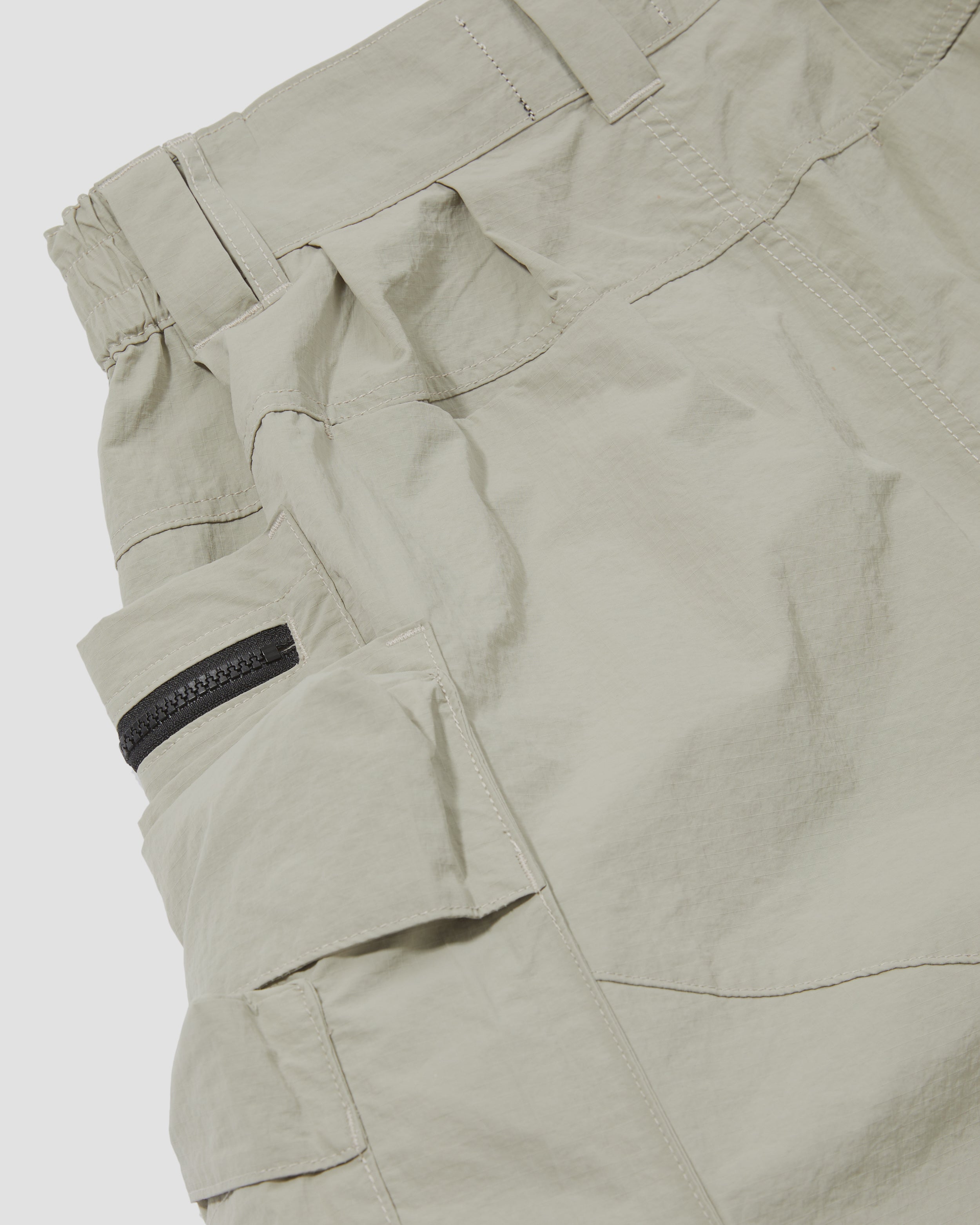 Patch Pockets Utility Pants - Sand