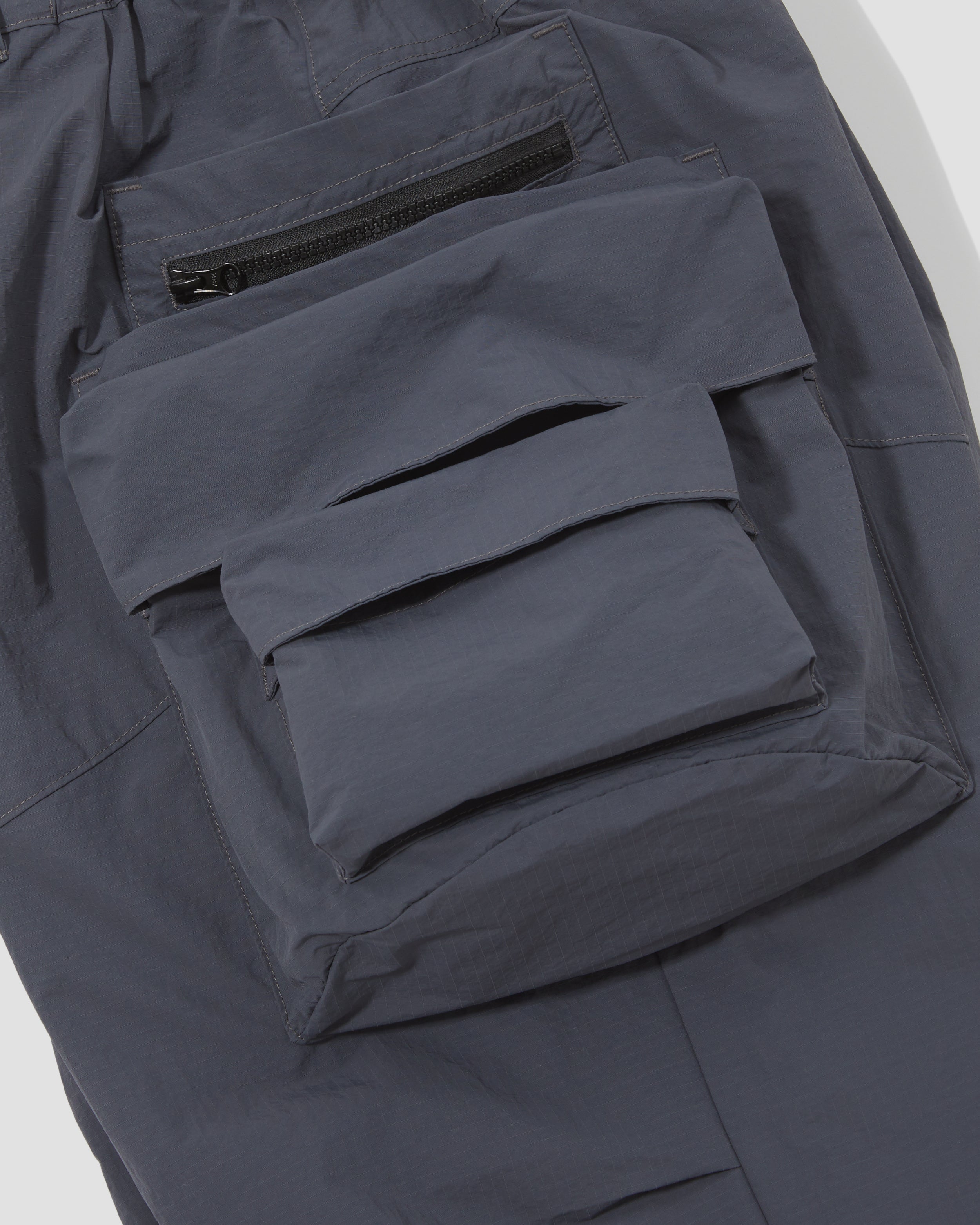 Patch Pockets Utility Pants - Steel Blue – LAKH