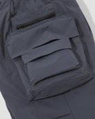 Patch Pockets Utility Pants - Steel Blue
