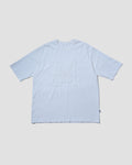 Patchwork Logo Half Sleeve Tee - White
