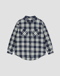 YESEYESEE Plop Check Shirt - Blue