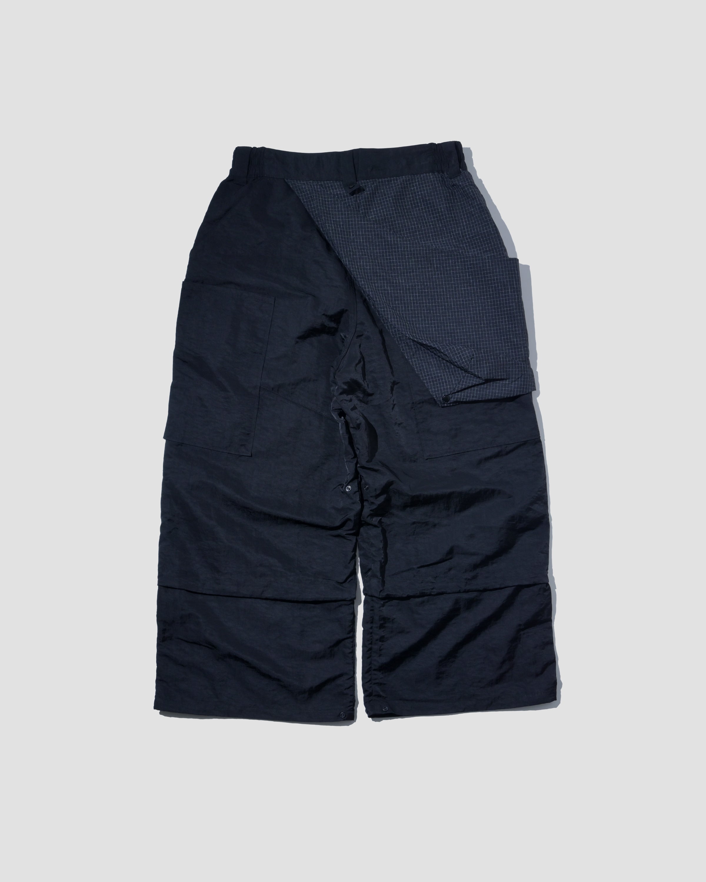 Reformed Heli-Crew Flared Pants - Black