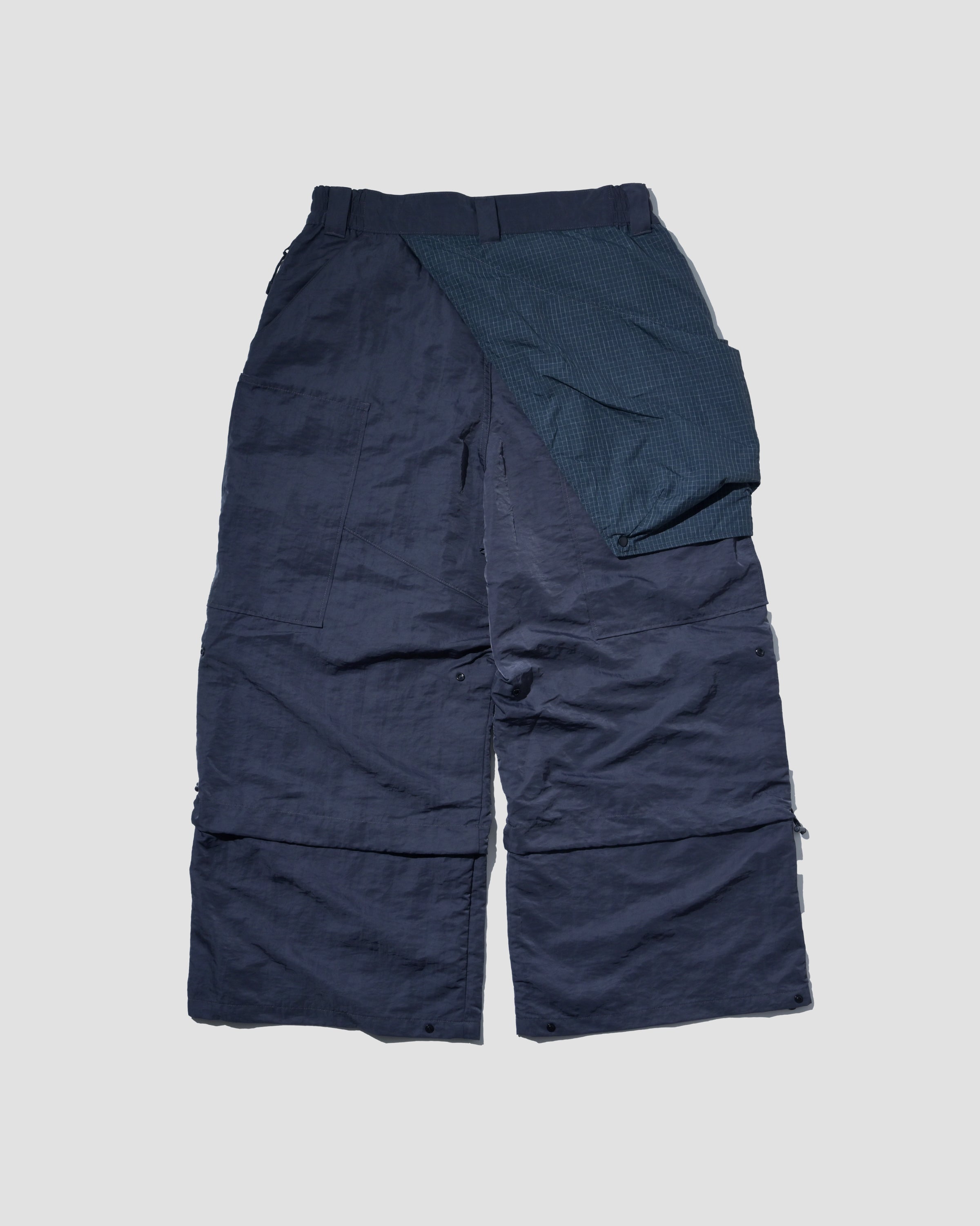 Reformed Heli-Crew Flared Pants - Grey