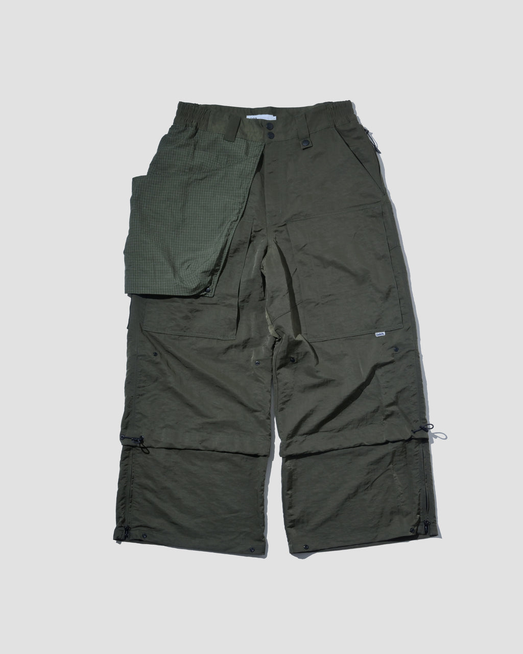 Reformed Heli-Crew Flared Pants - Olive