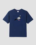 STAPLE PIGEON LOGO TEE - Navy