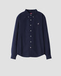 STAPLE PIGEON OXFORD SHIRT - Navy