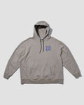 Serve Beyond Embroidery Hooded Sweatshirt - Ash