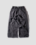 Slanted-Zipper Track Pants - Grey