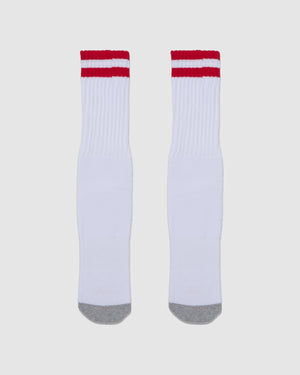 Daily Socks - Strip Red