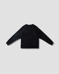 Acid Wash Pullover - Black