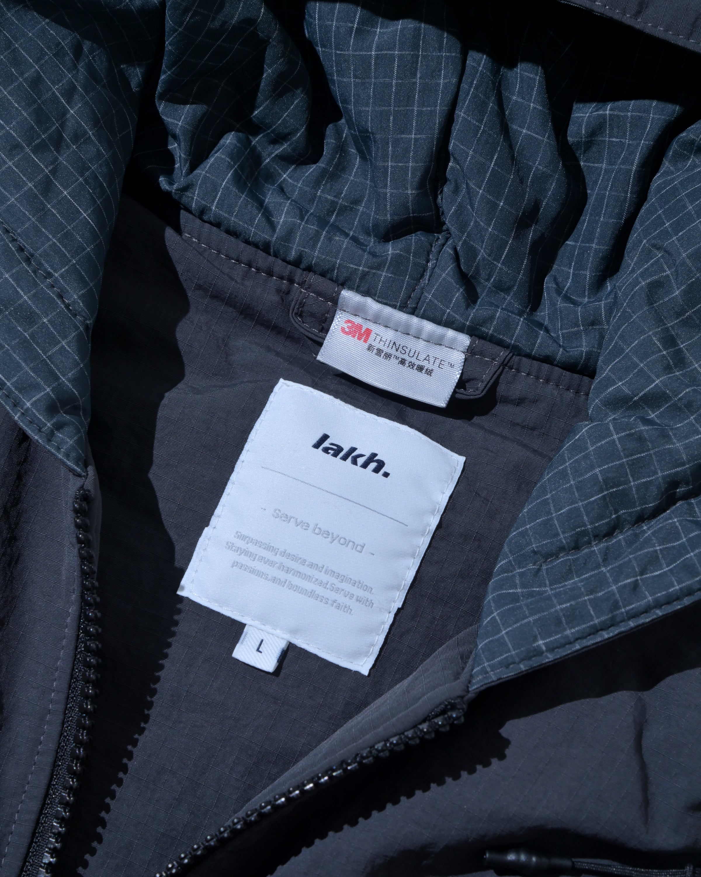 Transformed 3M™ Thinsulate™ Half Jacket  - Grey