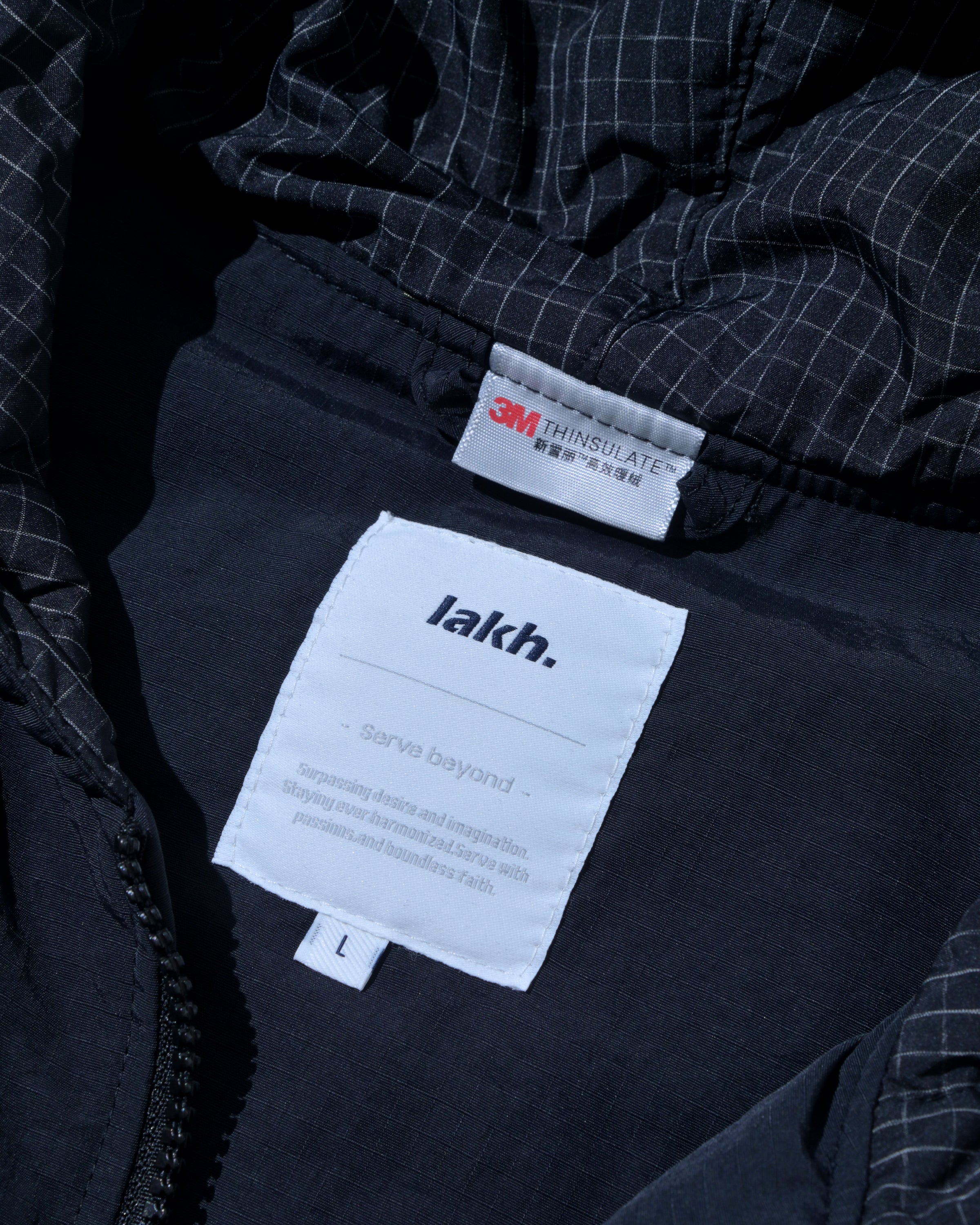 Transformed 3M™ Thinsulate™ Half Jacket  - Black