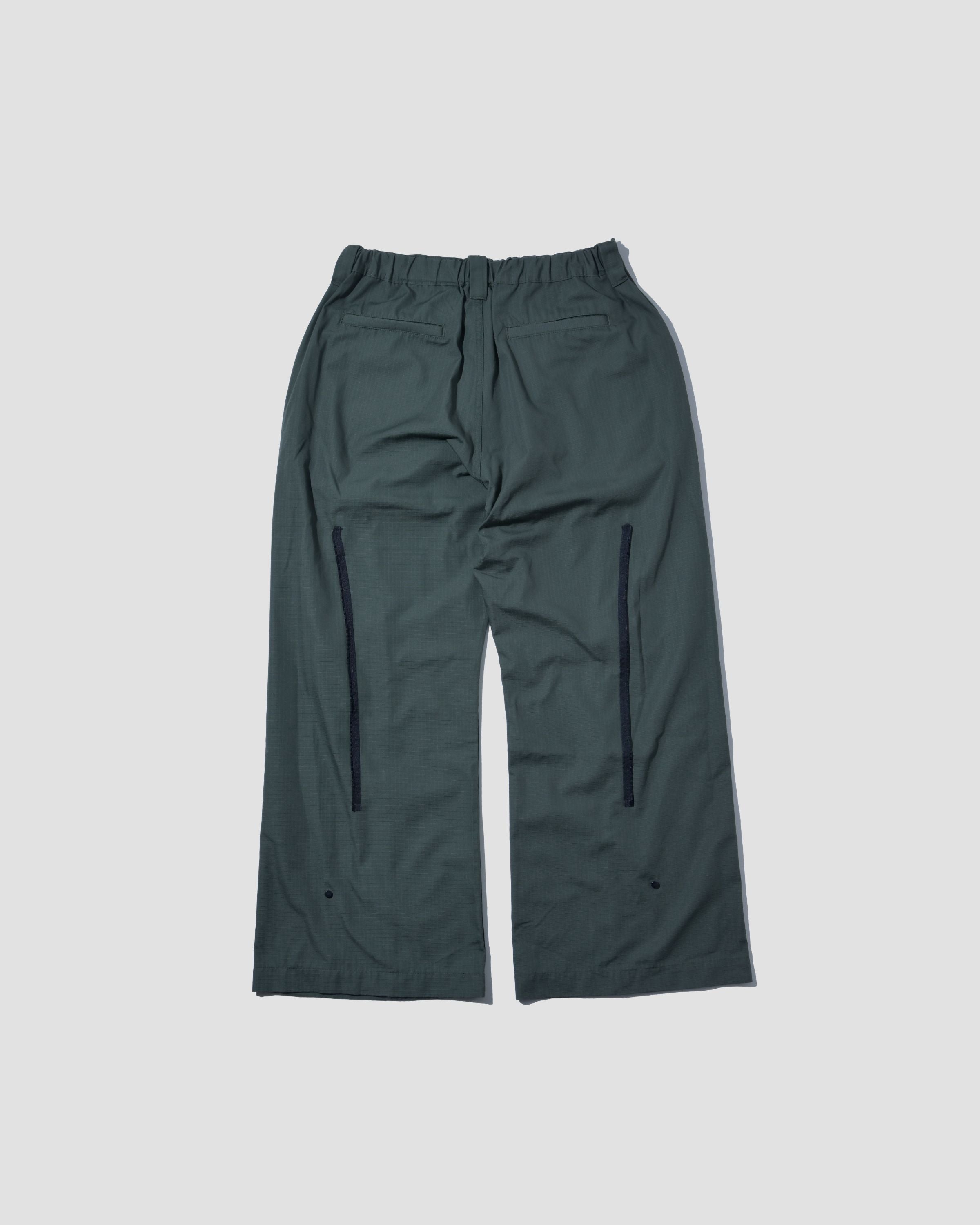 Detachable Ten Pockets Cargo Pants - Olive