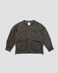 Transparent Ripstop Inner Jacket - Army Green