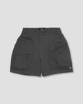 Trapezoid Pockets Utility Shorts - Grey