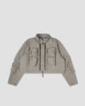 Twenty Pockets Half Jacket - Ash