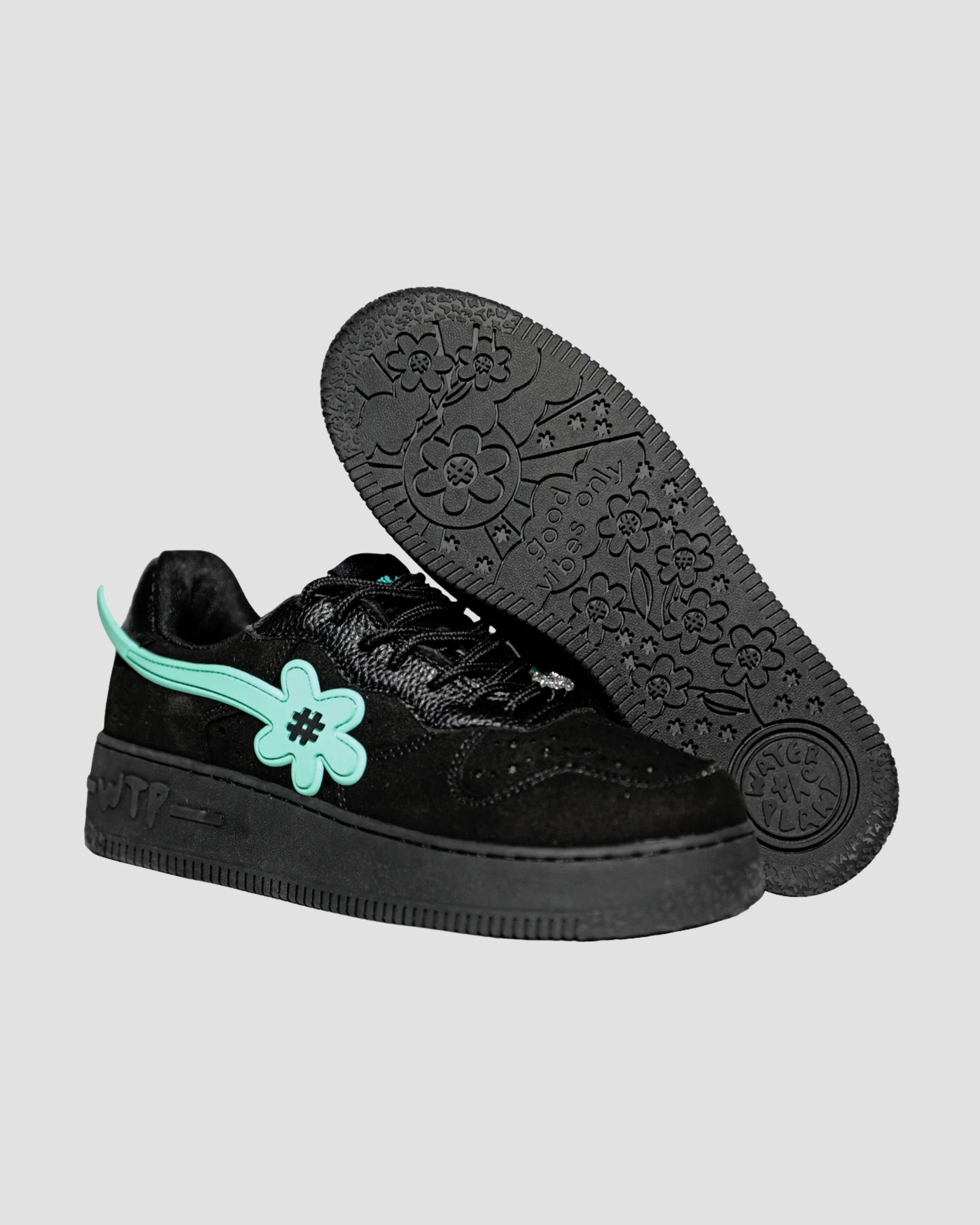 WTP "ICED" Goat Kicks - Tiffany Blue