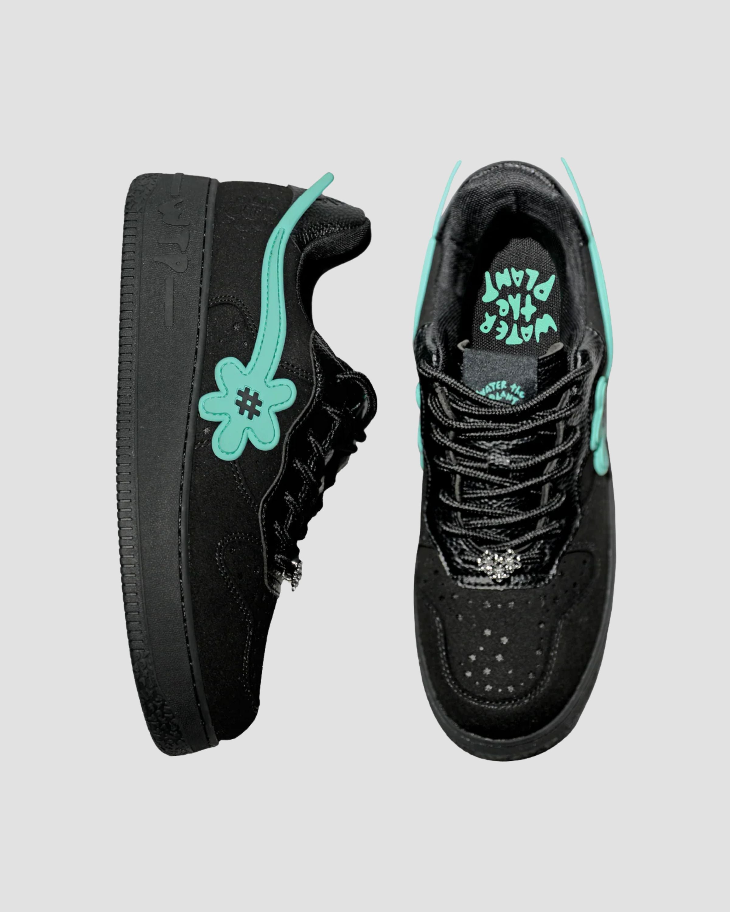 WTP "ICED" Goat Kicks - Tiffany Blue