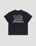 YESEYESEE Fish Born Tee - Charcoal