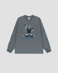 YESEYESEE Y.E.S Supplies L/S Tee - Dark Grey
