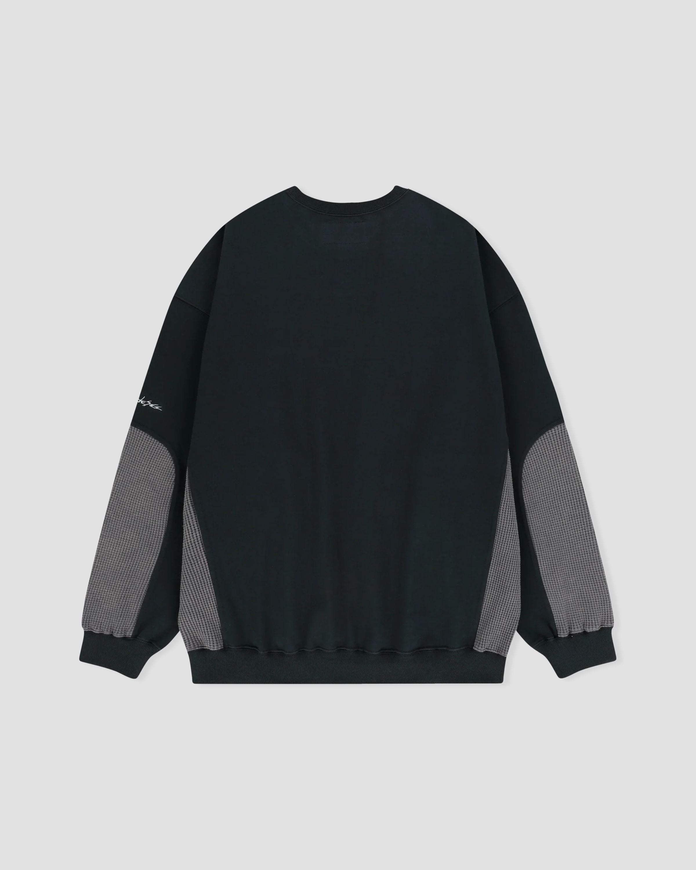 YESEYESEE Waffle Sweatshirt -  Charcoal