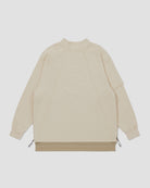 Zipper Layer L/S Tee - Sand