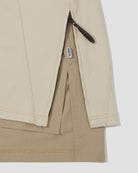 Zipper Layer L/S Tee - Sand