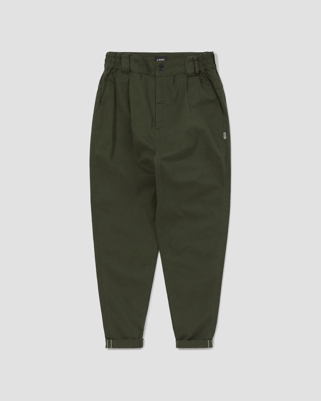 Tapered Pants -Olive