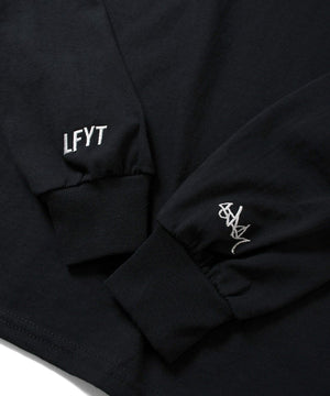 LFYT X STASH Piece L/S Tee - Black