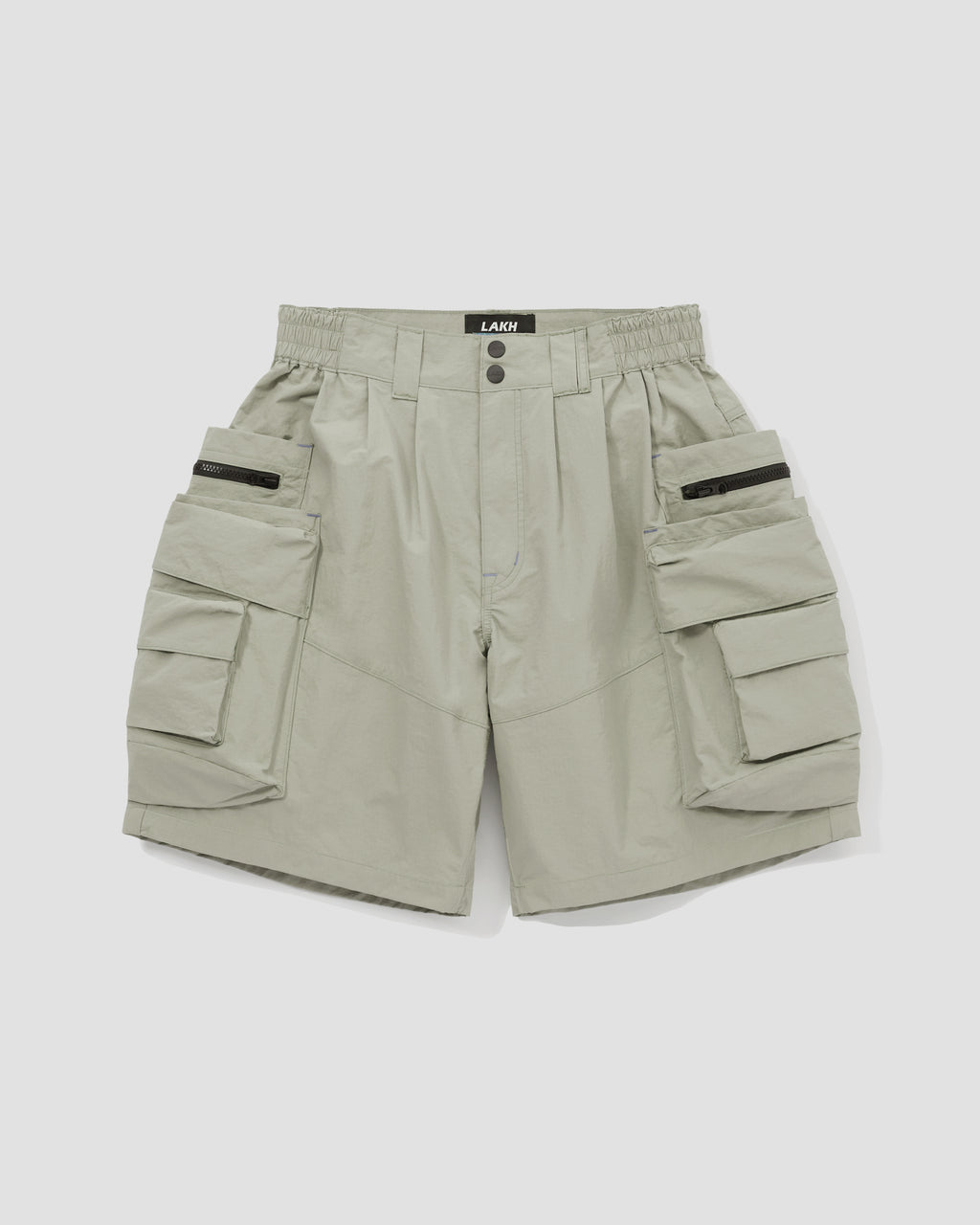 Patch Pockets Utility Shorts - Sand