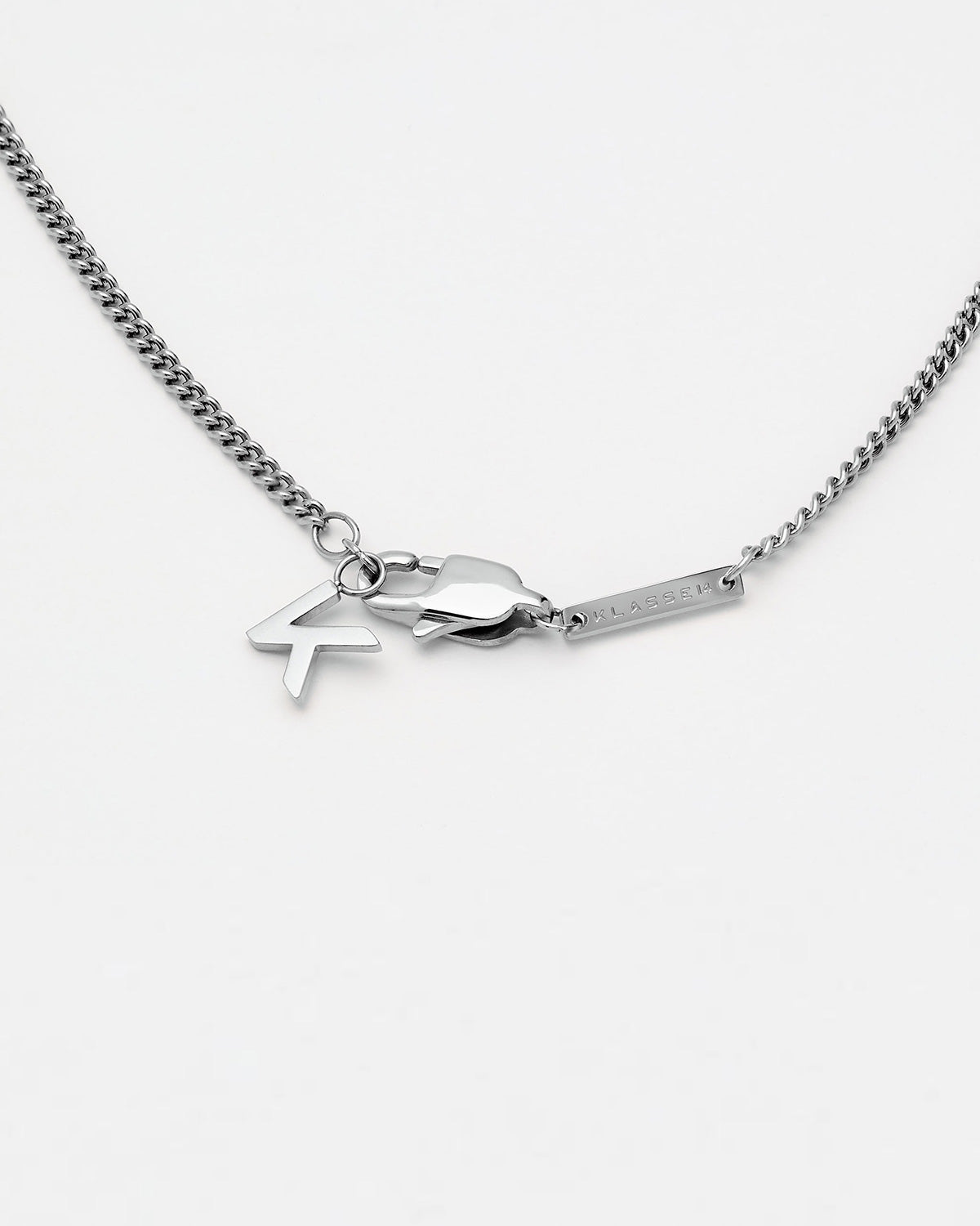 KLASSE 14 Duality Lightning Necklace - Silver & White Pearl