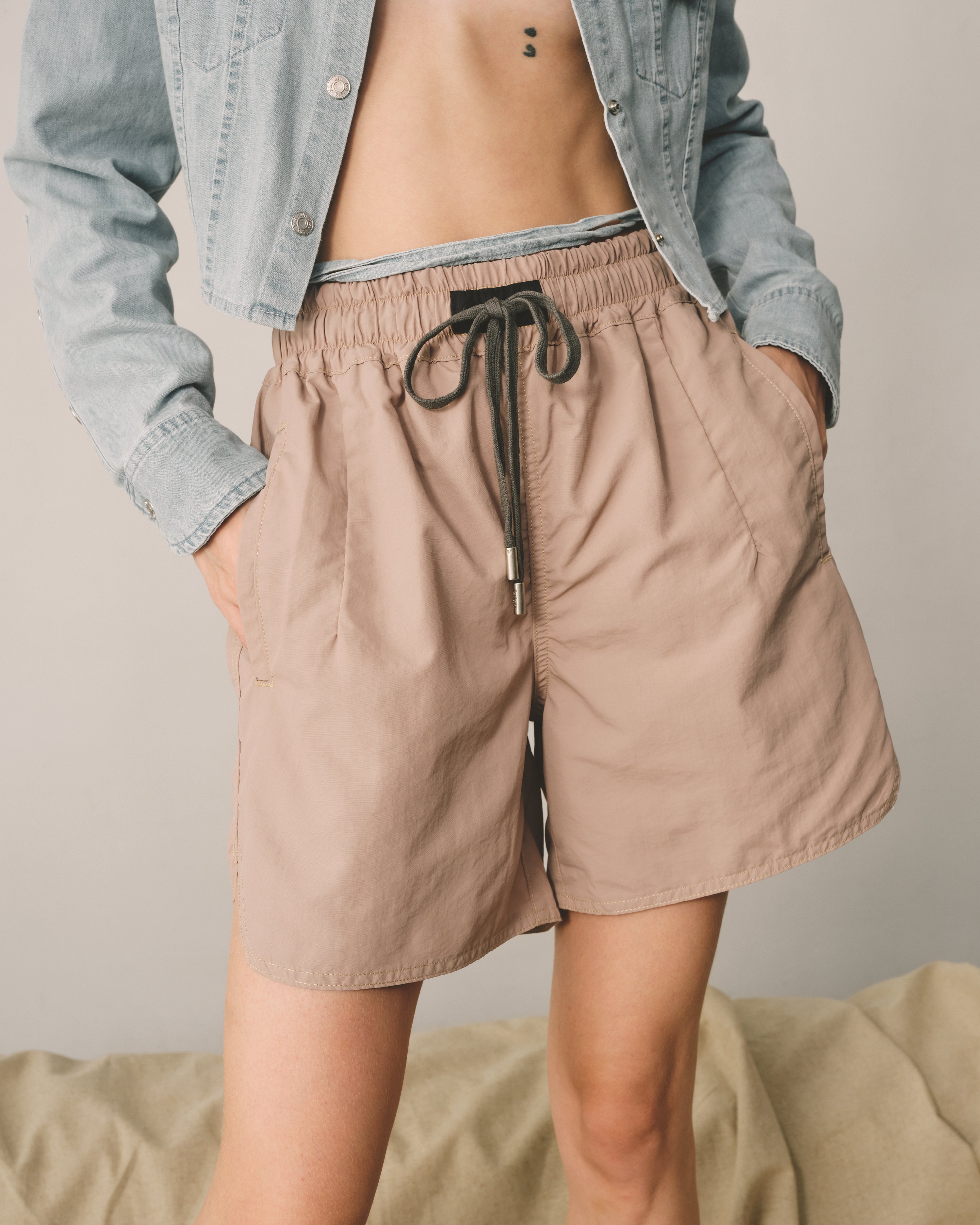 Casual Shorts - Dusty Pink