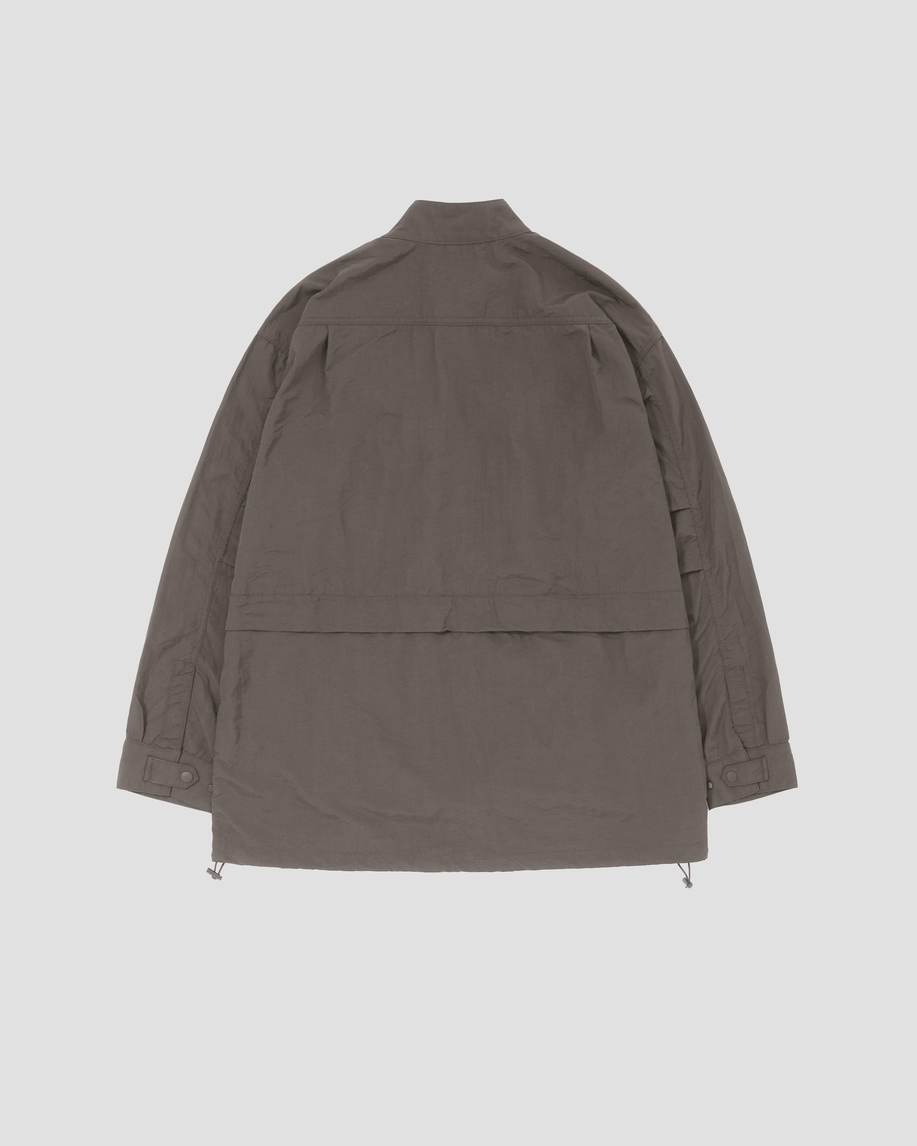 Packable Shirt Jacket - Grey