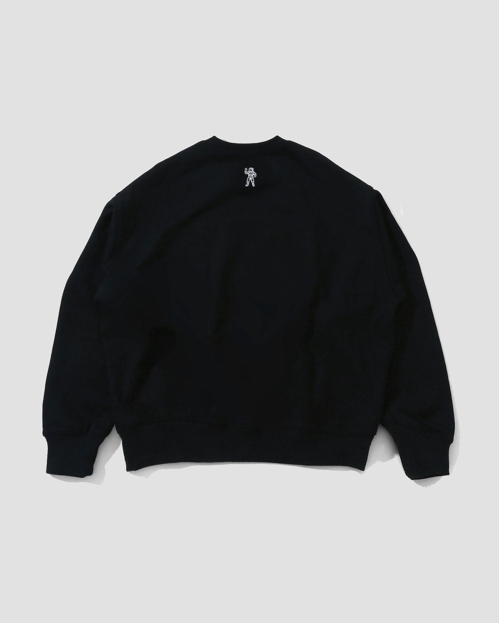 BILLIONAIRE BOYS CLUB Chenille Logo Cotton Sweatshirt - Black