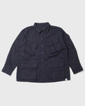 Modified Military Shirt - Navy