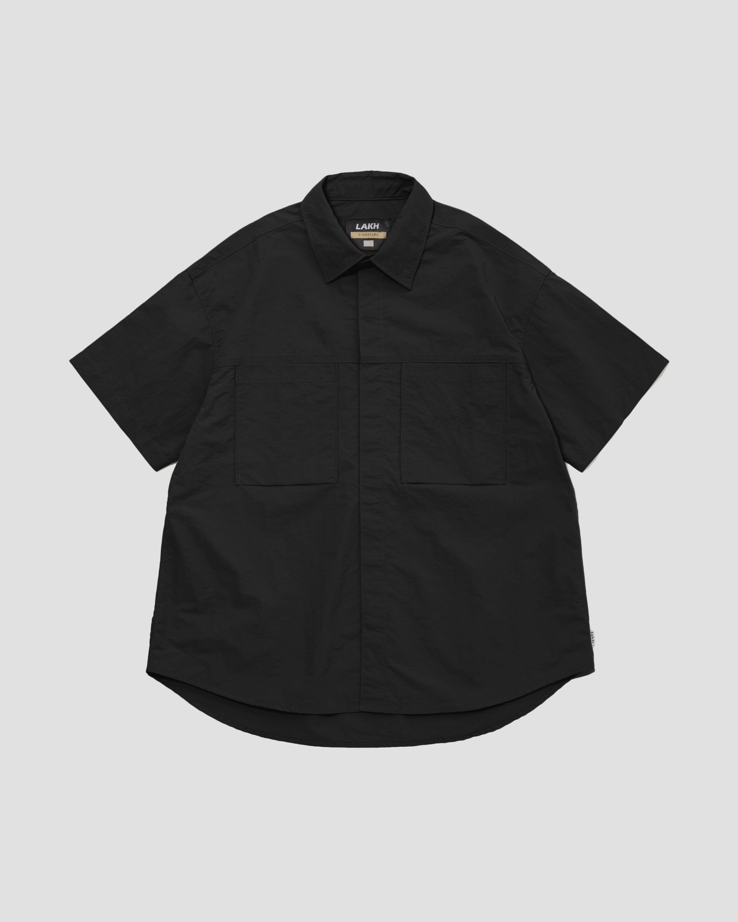 S/S Oversized Shirt - Black