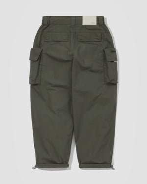 Classic Ten Pockets Cargo Pants - Polyester Ripstop Olive