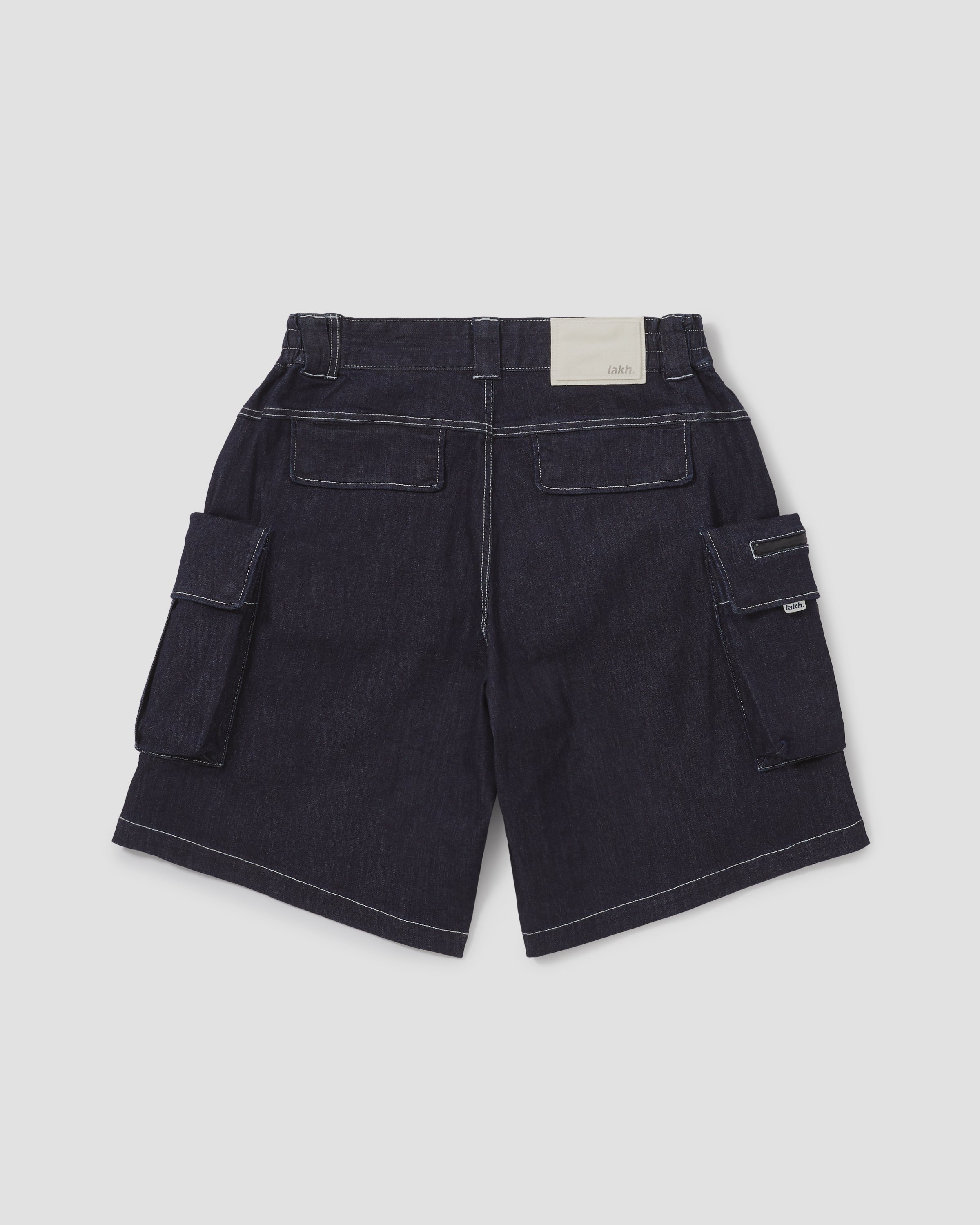 Classic Ten Pockets Cargo Shorts - Denim Navy