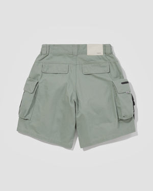 Classic Ten Pockets Cargo Shorts - Herringbone Olive