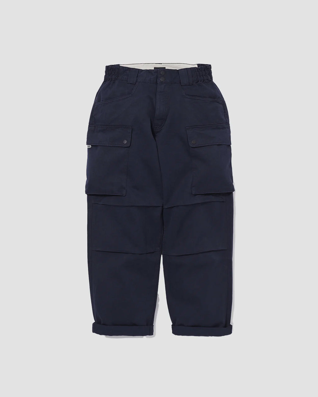 Wide Cargo Pants Chino - Navy
