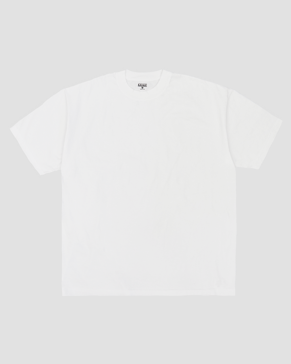 MINE Duct Tape Tee / White Label - White