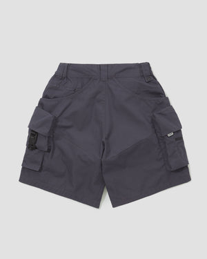 Twelve Pockets Cargo Shorts - Smoke Grey