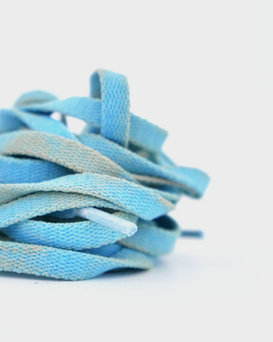 Entropy.Edit Faded Shoelaces - Baby Blue